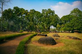 Ariyannur Stone Umbrellas in Kerala