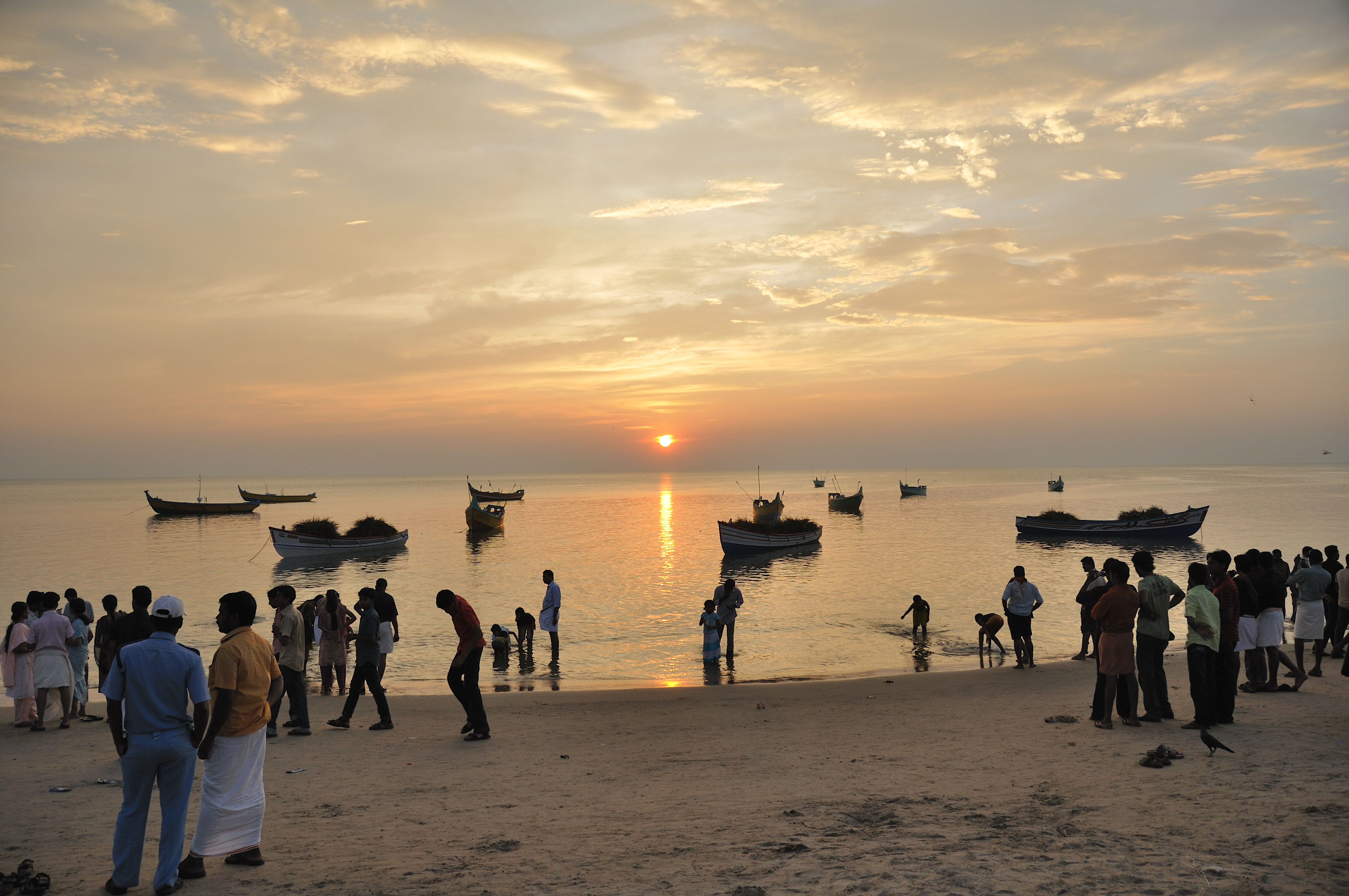 Beautiful view of Chavakkad Beach