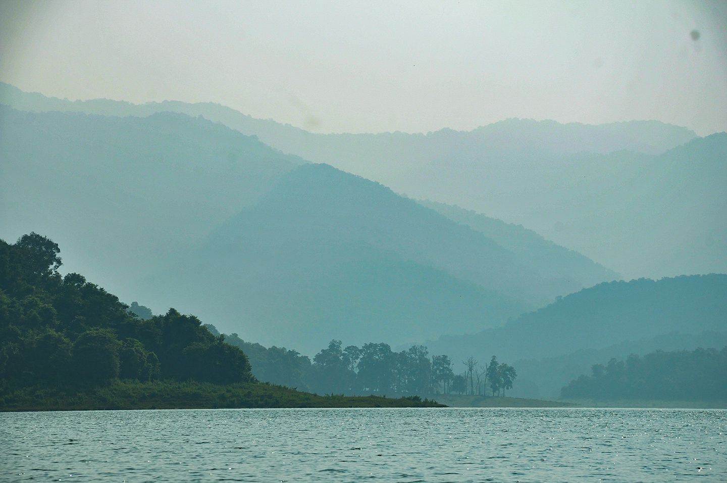 Beautiful view of Chimmini Wildlife Sanctuary