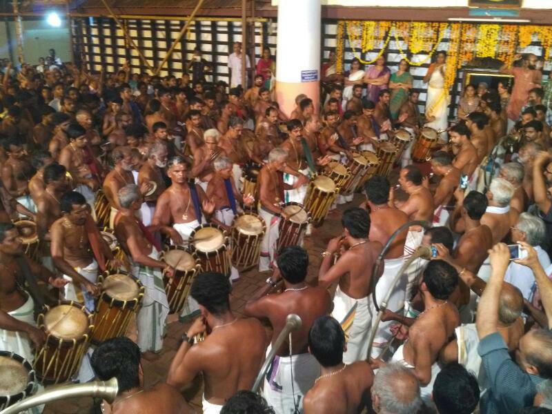 Festival of Edakkunni Uthram Vilakku in Kerala