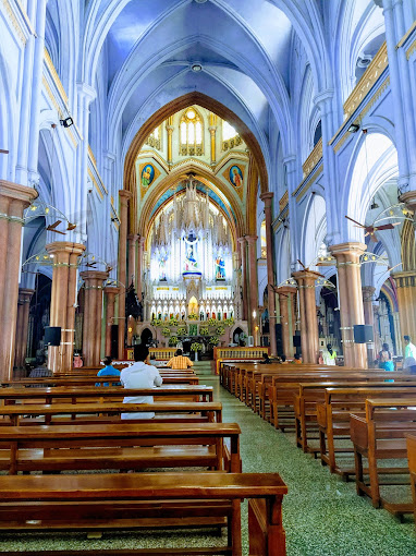 Beautiful view of Our Lady of Dolours Basilica